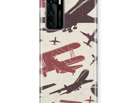 Vintage & Jumbo Airplanes Designed Huawei Cases Fashion