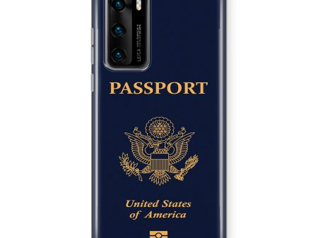 USA Passport Designed Huawei Cases Online now