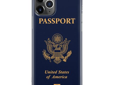 USA Passport Designed iPhone Cases For Sale