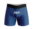 757 Flat Text Designed Men Boxers Online Hot Sale