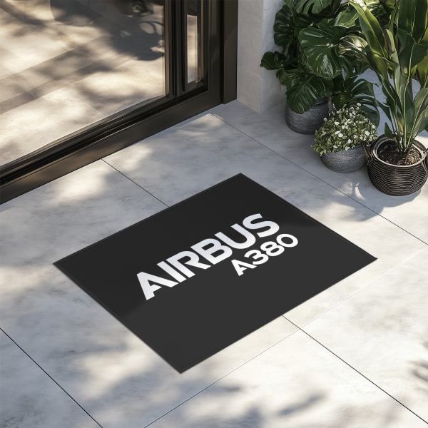 Airbus A380 & Text Designed Door Mats Supply