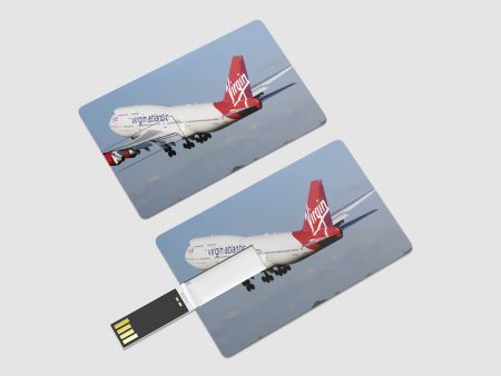 Virgin Atlantic Boeing 747 Designed USB Cards Online Sale