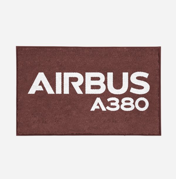 Airbus A380 & Text Designed Door Mats Supply