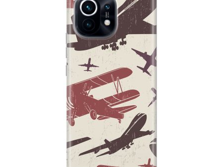 Vintage & Jumbo Airplanes Designed Xiaomi Cases Discount