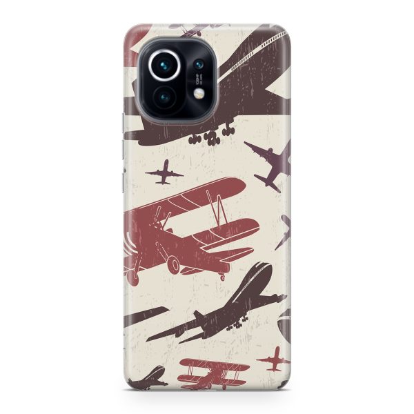 Vintage & Jumbo Airplanes Designed Xiaomi Cases Discount