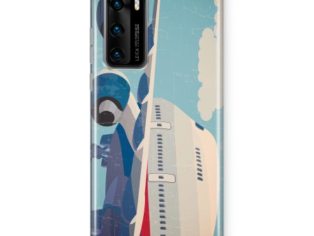 Vintage Boeing 747 Designed Huawei Cases For Discount