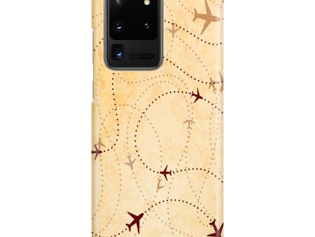 Vintage Travelling with Aircraft Samsung S & Note Cases Online Hot Sale