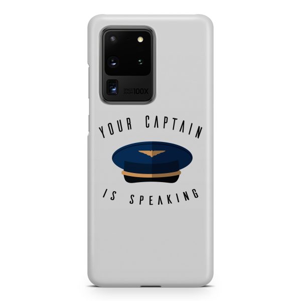 Your Captain Is Speaking Samsung A Cases Hot on Sale