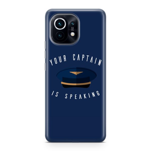 Your Captain Is Speaking Designed Xiaomi Cases Online