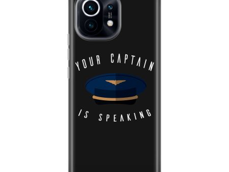 Your Captain Is Speaking Designed Xiaomi Cases Online