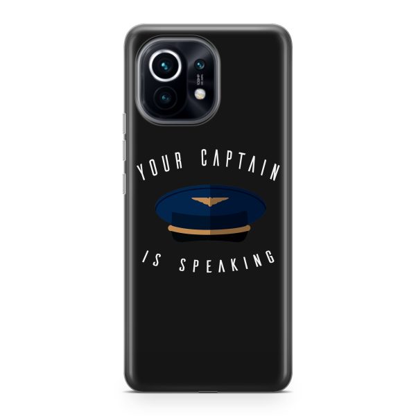 Your Captain Is Speaking Designed Xiaomi Cases Online