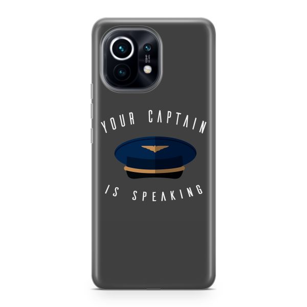 Your Captain Is Speaking Designed Xiaomi Cases Online