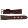 ROCHET ZRC No. 744 Cowhide Vintage Watch Straps with Hand-Sewn Stitching (20mm - 24mm) Discount