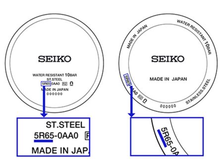 195T03ANG Seiko Watch Crystal Supply