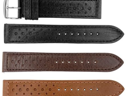 ROCHET ZRC No. 354 Cowhide Full Grain QUICK RELEASE Leather Straps (20mm~22mm) Cheap